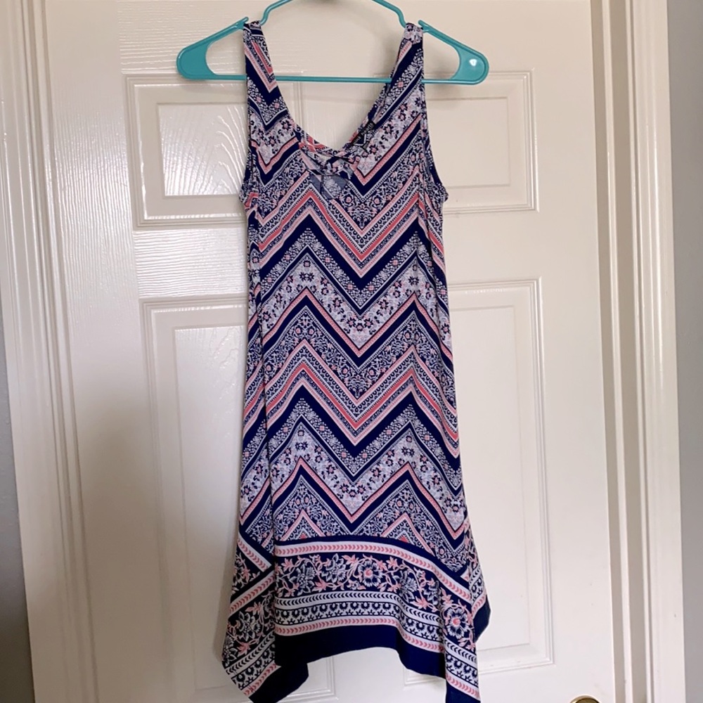 Flowy, flattering colorful dress